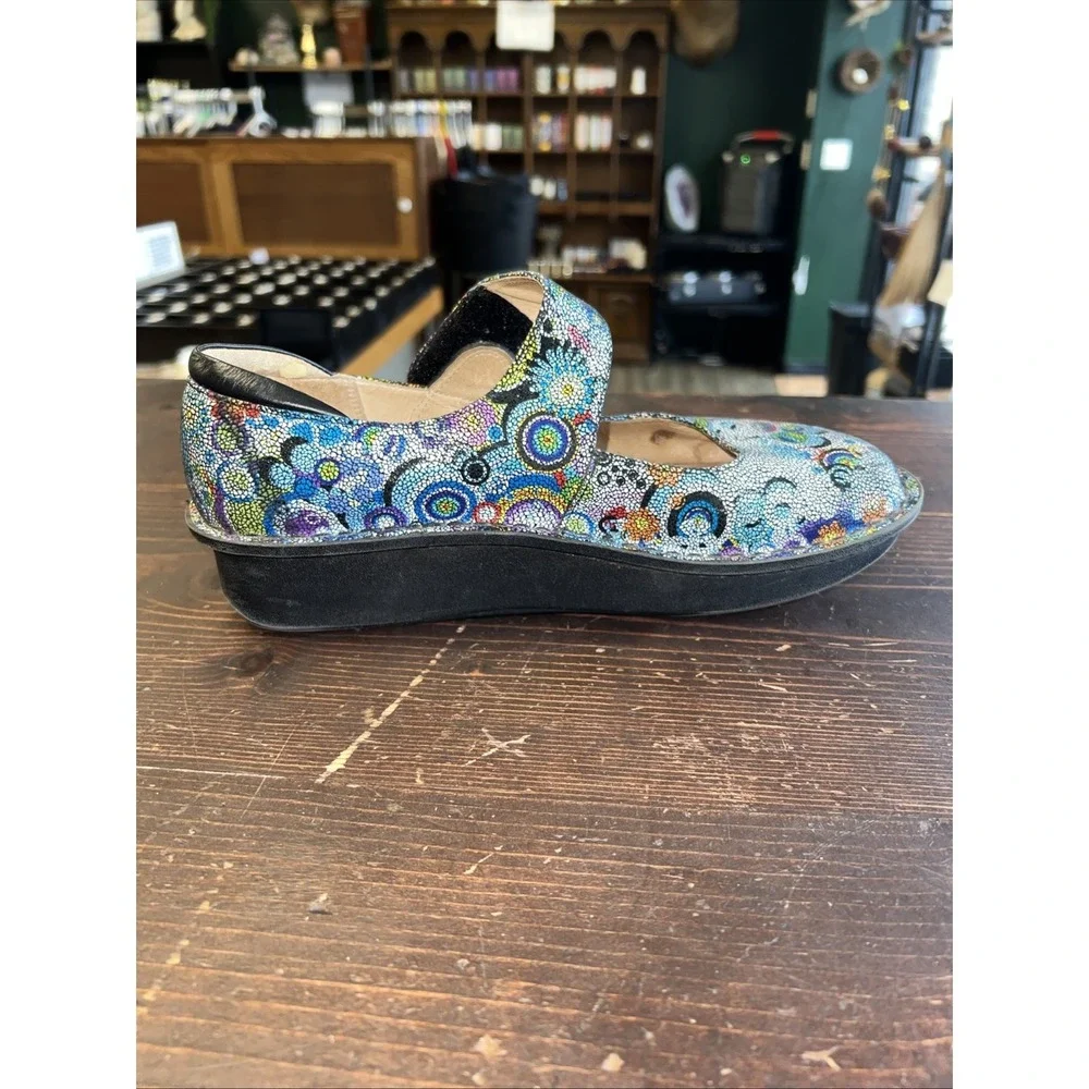 Alegria Women's Shoes Sz 41 / 10.5  Paloma Hippie Chic Dottie Peace PAL-356